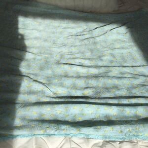 NWT Aqua cove-up, shawl, scarf pareo, oversized